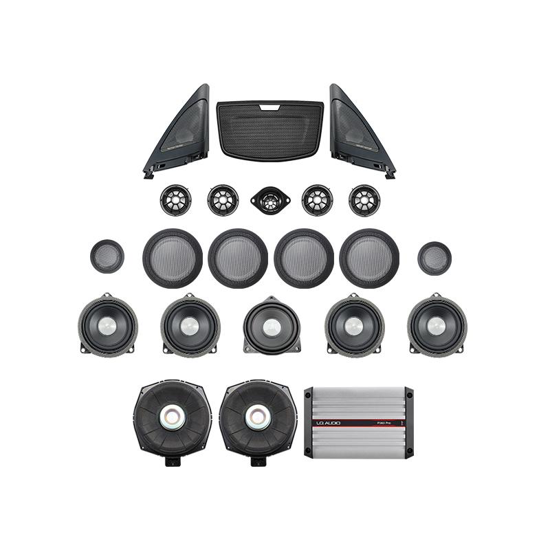 Car Tweeter Covers For Bmw F34 3GT 3 Series Speakers Audio Trumpet Head tTeble Speaker ABS Original Model Fit High Quality Horn