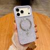 Applicable to iPhone11promax mobile phone case 11AIR full diamond 11 skin feeling luxury s11 flash diamond magnetic case s11