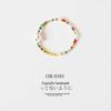 Women's Christmas Light Luxury Handmade Beaded Bracelet - Exquisite Niche Design