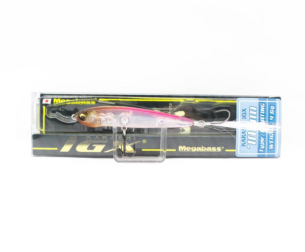 Megabass Karashi IGX 70F Floating Lure GLX Cotton Wakasagi (9728)