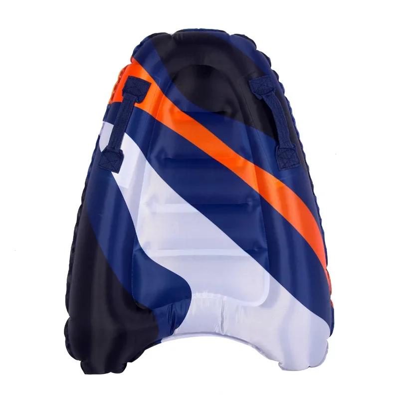 Outdoor inflatable surfboard portable bodyboard adult children swimming safe lightweight kickboard sea surfing wakeboard