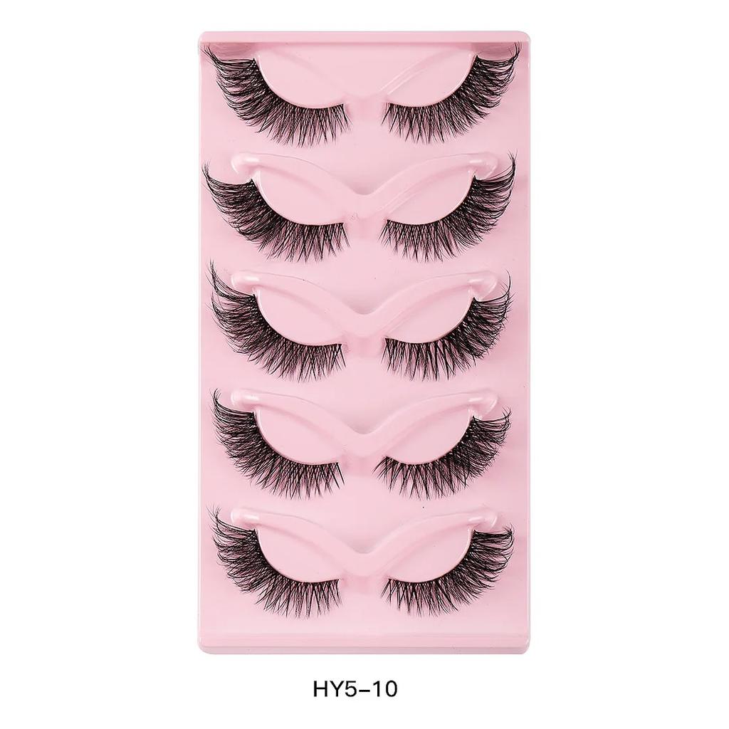 Lashes Fox Eyes False Eyelashes Cat Eye Lashes Lash Extension Supplies Winged Cosplay Faux Cils Beauty Female Makeup Tools Manga