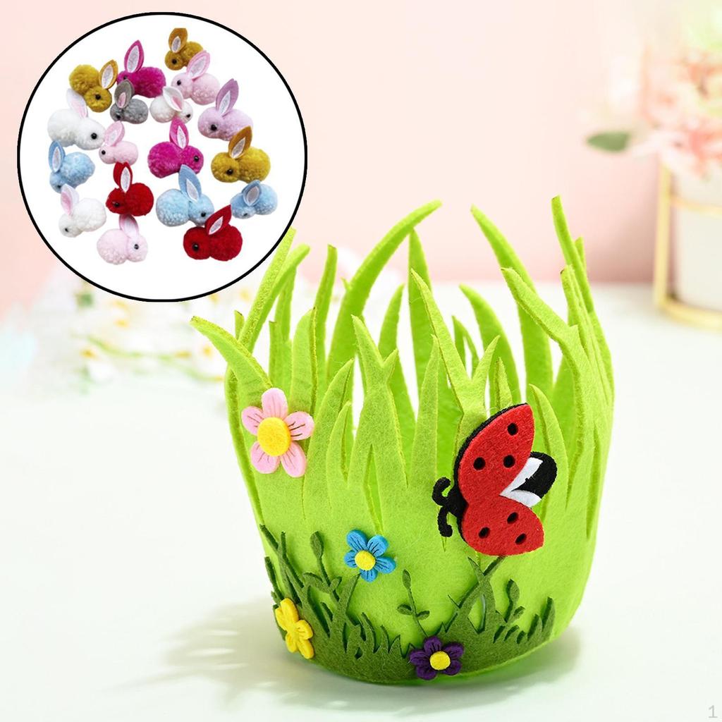 Easter Basket Treats Gifts Bag Cute Party Supplies Decorative Table Centerpieces Ornament Candy