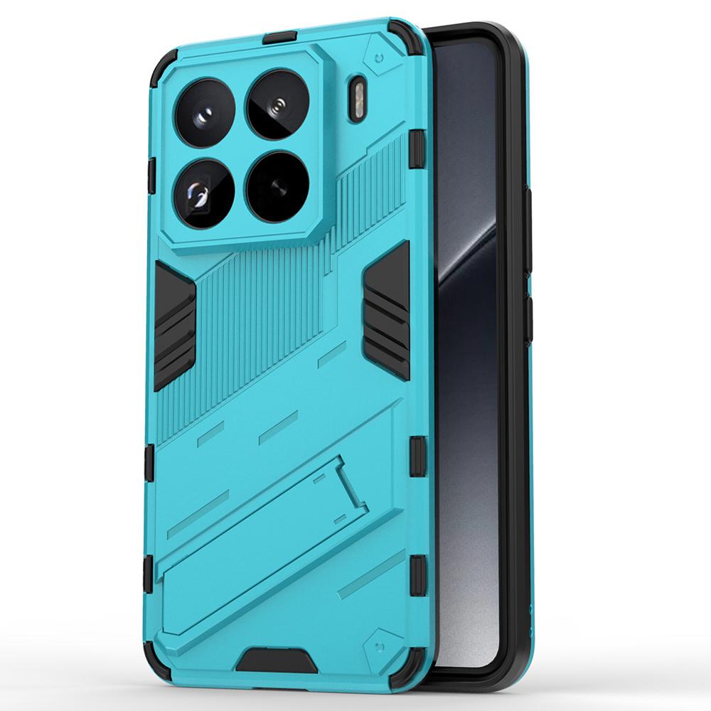 Pour Xiaomi 15 Pro Coque PC+TPU Antichoc Housse de Téléphone avec Béquille