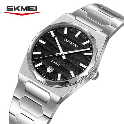 SKMEI 9382 Watch Luxury Men Business Watches For Mens Clock Wristwatch Reloj Hombre Male Top Brand Men's Calendar Quartz