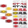 Adesivi Emblema Distintivo Logo Metallo 3D Linea GT RS Per Renault Logan Clio Megane 2 3 4 Kangoo Koleos Captur Twingo Duster