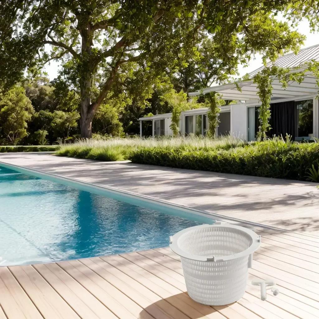 Cleaning Tool Swimming Pool Basket Long-lasting Performance Made From High-quality Materials Front Side Hole Design