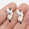 6 Colors Hang Tags Alloy Earrings Jewelry Necklace Pendant DIY Accessories
