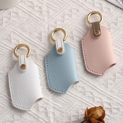 Customized Leather Key Cover Is Suitable for Kia Commercial Vehicle Handmade High-end Car Key Bag Shell Ring