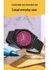 Ceas SANDA Unisex cu Curea de Silicon, Mecanism Quartz, Cadran Mare Luminos și Design Impermeabil
