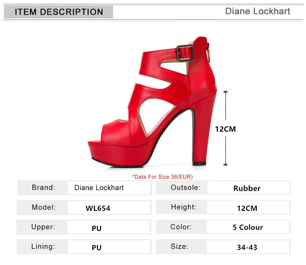 Fashion Summer Sexy Gladiator Women Sandals Designer Peep Toe Hollow Out High Heels Platform Party Ladies Shoes Zipper Sandales Femmes