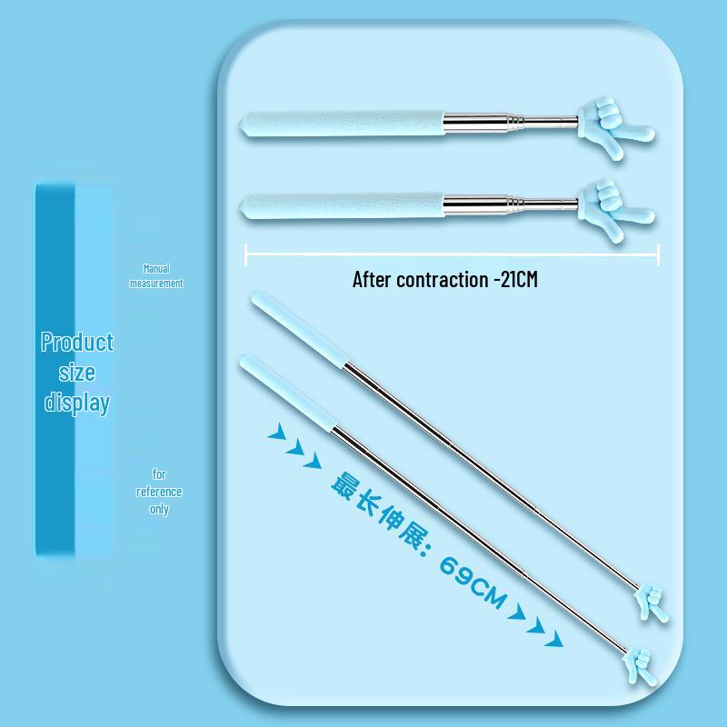 Teacher's Telescopic Reading Pointer - Retractable Teaching Aid for Students