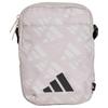 New Adidas Polyester One Shoulder Crossbody Clutch Regular Unisex Aluminum Oxide & Black JG5871