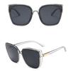 New Box Face-Lift Sunglasses Female Trend Net Red Same Style Retro Sunglasses Ladies Big Frame Glasses Women's Sunglasses