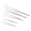 Aquarium Tweezers Pliers Fish Tank Plant Aquascape Tools Straight Curved Micro-Landscape Forceps Clip Aquatic Feeding Tongs