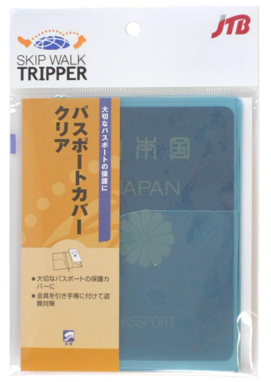 

JTB Shoji Обложка для паспорта Прозрачная Сделано в Японии Синяя 512001005 синий