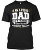 Respiratory Therapist Dad I Am A Proud Of Freaking T-Shirt Made In USA S To 5XL