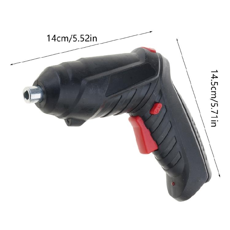 Ergonomic Electric Screwdriver with Adjustable Handle, Perfect for Tight Spaces and Extended Use