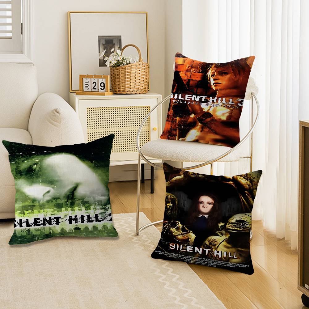 Silent Hill Game Pillow Cover For Bedroom Room And Living Room Sofa Decorative Cushion Cover