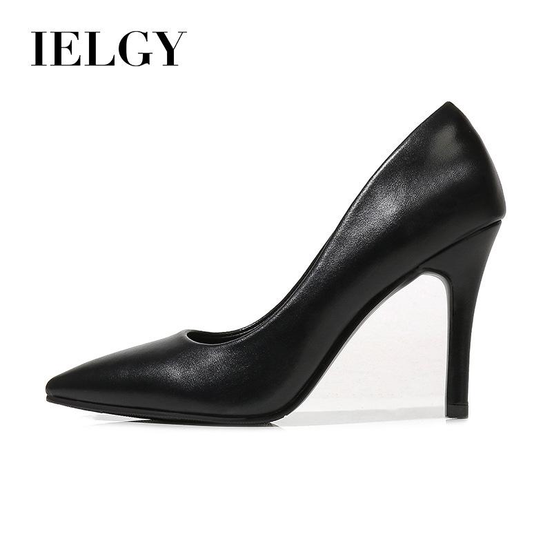 IELGY Zapatos de Mujer Tacones Altos Puntiagudos Punta Todo Match Stiletto  Negro 7CM Zapatos de Cuero comprar a buen precio — entrega gratuita,  reseñas reales con fotos — Joom