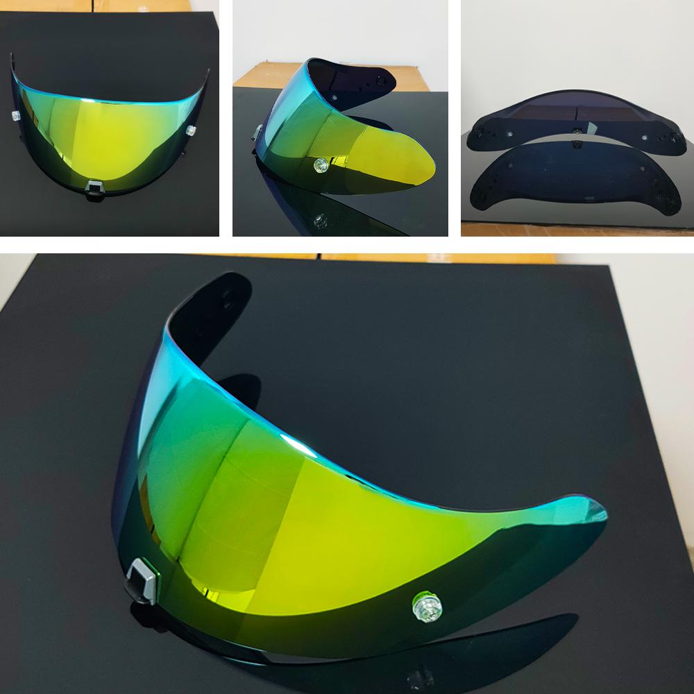 R1 helmet lens for SCORPION EXO R1 high toughness high strength uv protection electroplated visor Motorcycle helmet accessories