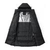 National Standard Long Down Jacket - Unisex Winter Training Coat for Students & Fans