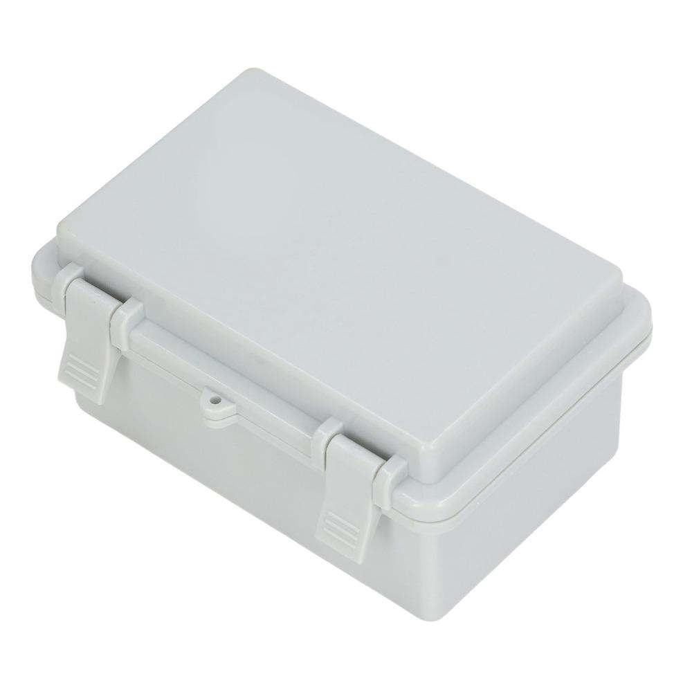 Grey Waterproof Electrical Box 150×100×70mm Outdoor Electrical Case  Weatherproof Applications