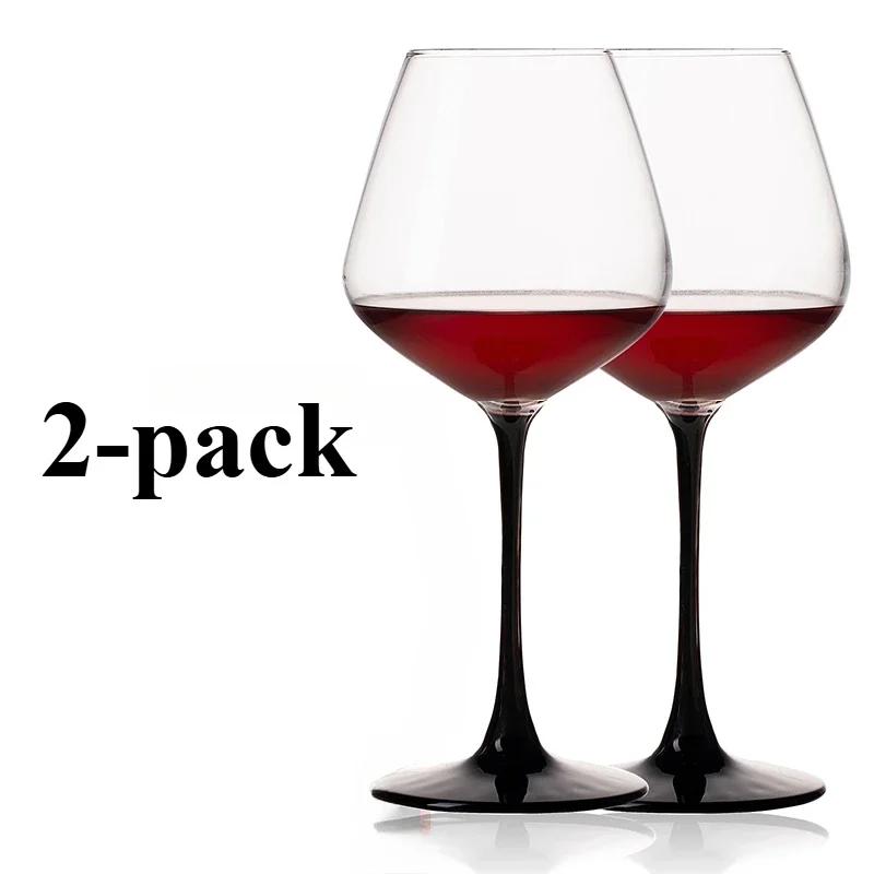 Set of 2 Camping Wine Glasses Transparency Glassware Champagne Glasses Home Brewery And Wine Making Barware Glass Cup