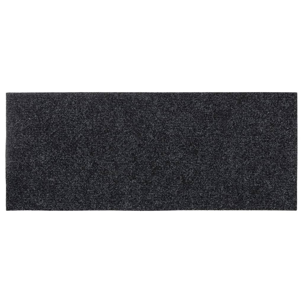 Vidaxl Samoprzylepne Nakładki Na Schody, 15 Szt., 60X25 Cm, Szare