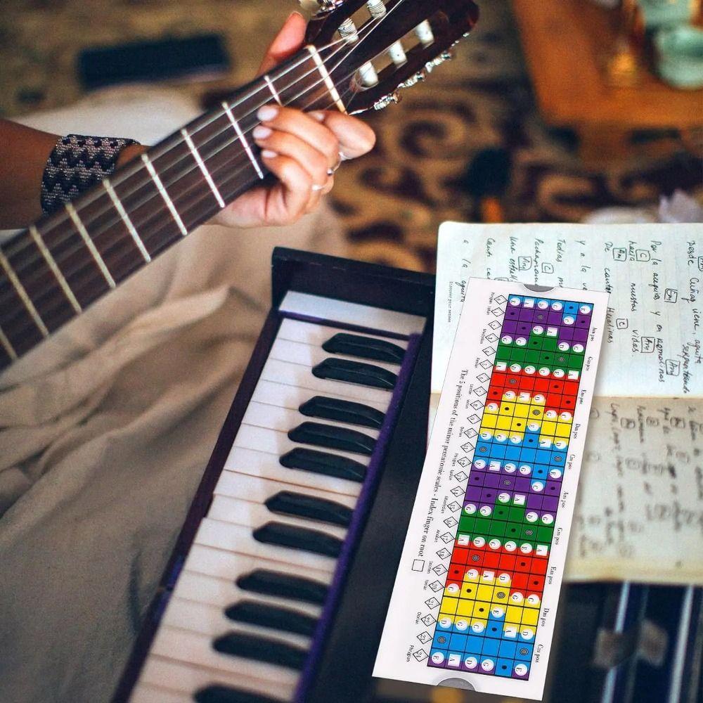 Diatonic and Mode Pentatonic Sliding Ruler Guitar Learning Ruler  Guitar Accessories
