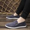 Cloth shoes men's spring and autumn breathable men's casual shoes lasagna cloth shoes velvet cloth shoes middle-aged and elderly outdoor shoes