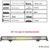 Super Bright LED Strip Spotlight 12V/24V Grille Headlight & Fog Light, Red/Blue Strobe for Trucks