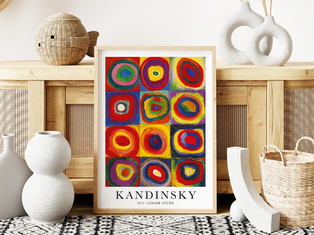 Poster Kandinsky Color Study
