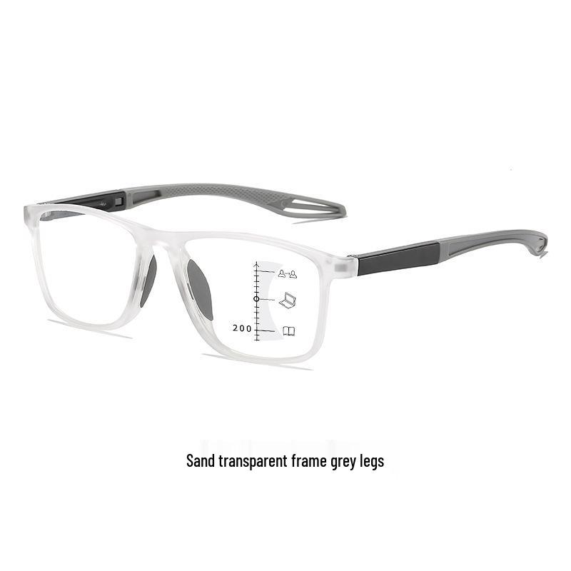 Men's Progressive HD Photochromic Anti-Blue Light Reading Glasses for Near & Distance Vision