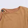 Fashion Style 2024 Autumn New Women's Clothing Stylish Elegant Silk Satin Texture Midi Skirt Dress 9878158
