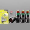 Set of 4 Visual Tire Pressure Monitoring Caps w/ Warning Indicator