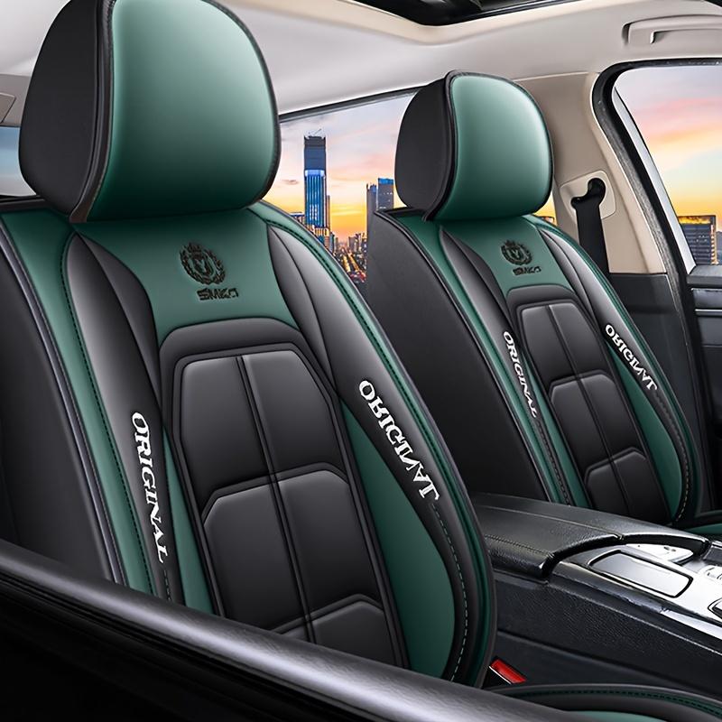 1 pz Coprisedile Auto Premium 4D in Pelle PU, Coprisedile Auto Generale, Protezione Cuscino, SUV Fuoristrada Regolabile Per tutte le stagioni Accessori Automobilistici