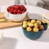 Portable Berry Swirl Washing Bowl Fast Draining Berry Rinse Basin  Food Preparation
