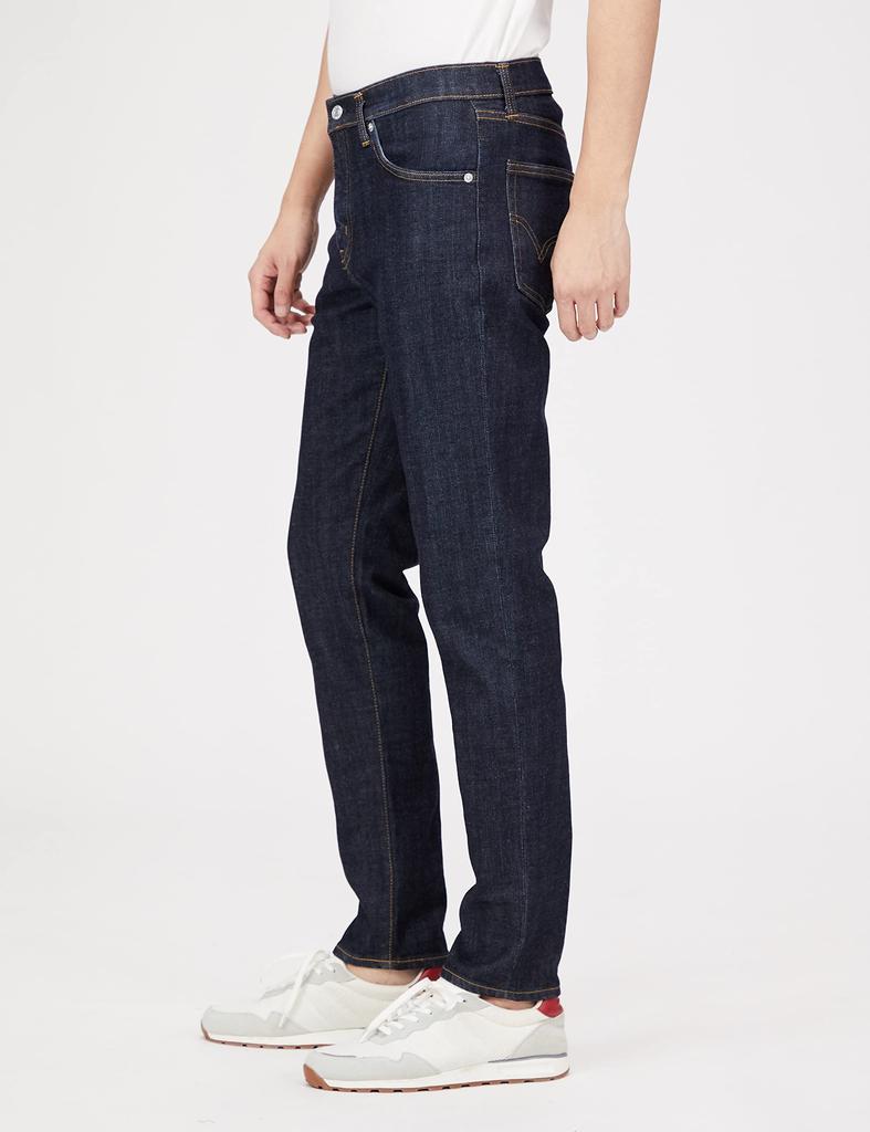 EDWIN 503 Daralan Tapered Kot Pantolon Premium Japonya'da Üretilmiş Sürdürülebilir Denim, Orijinal İndigo Mavisi W31. Dayanıklılık için Tasarlanmıştır. Model E50312-00