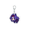 55MM Anime Sword Art Online Keychain Alice Synthesis Kirigaya Kazuto Yuuki Asuna Key Chain Acrylic Model Plate Christmas Gifts