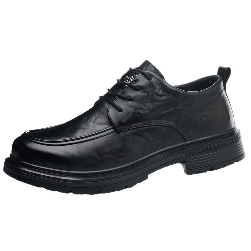 

Мода 2025 Новая мужская защитная обувь Защита от раздавливания и прокола Изолирующая обувь Водонепроницаемая Защита Безопасности Рабочая Кожаная Обувь 45