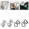 2 Pieces Wire Rope Clamps, Cable Clips Rigging Rope Wires Fixing Professional Hardware Fastener for Cable Fitting , Gym