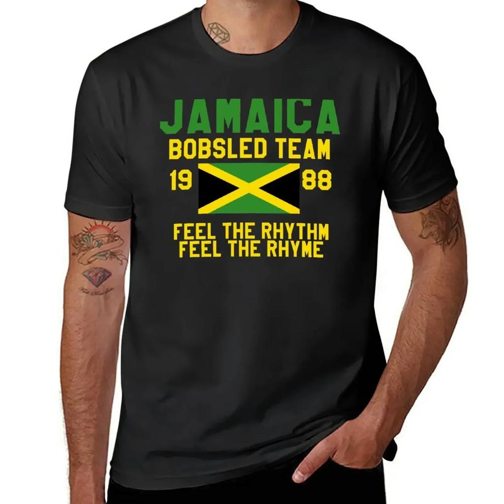 Jamaica Bobsled Team T-Shirt cute clothes for a boy sports fans tshirts for men