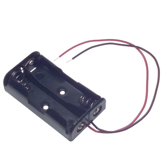 Battery Battery Holder Type 2X Aa 2X1.5V 2-Pieces