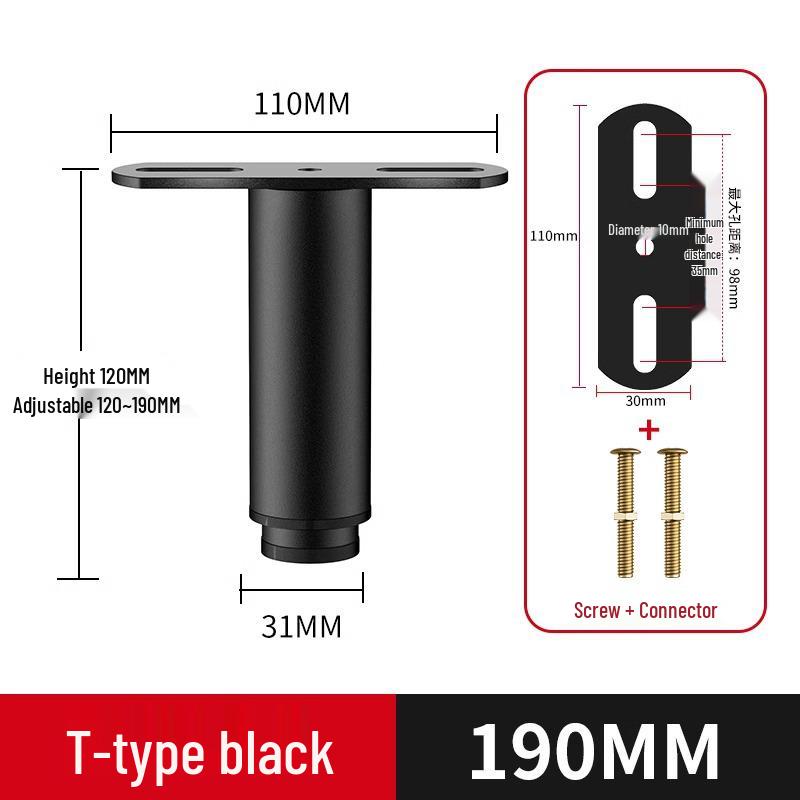 Nastavitelný rám podpěry postele a nosné konzoly