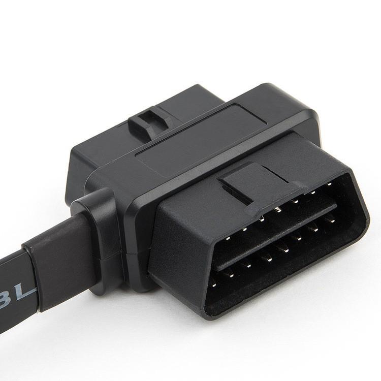 OBD2 Dual-Port Verlängerungskabel: Universeller 16-Pin-Splitter für die Autodiagnose