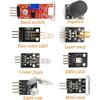 37 Sensors Assortment Kit 37 Sensors Kit Sensor Starter Kit for Arduino Raspberry Pi Sensor Kit 37 In 1 Robot Projects Starter