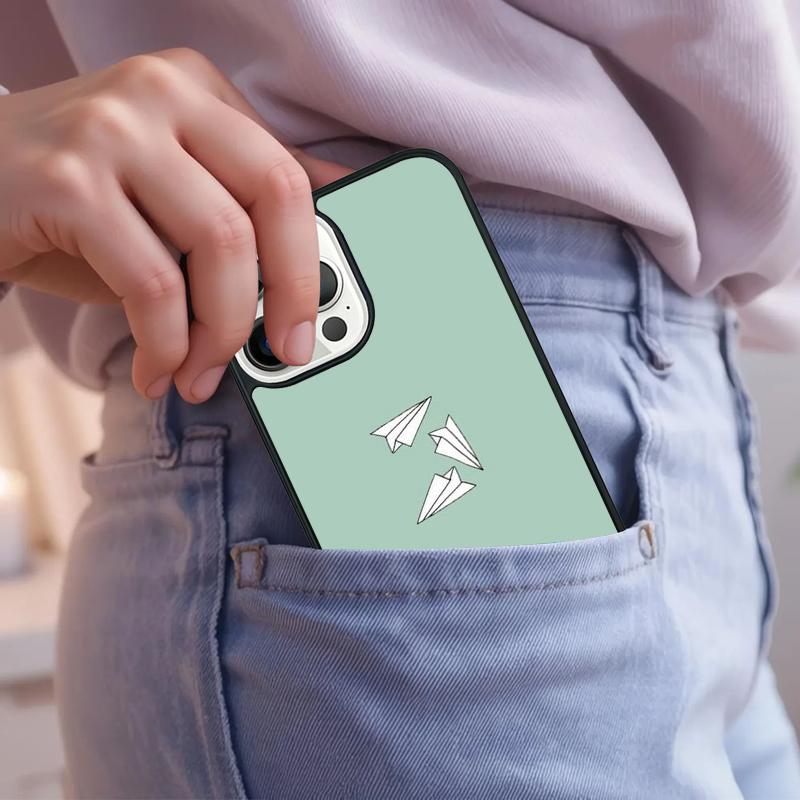 Paper Airplane Plane Trippy Phone Case For iPhone 17 Air 15 16e 14 13 Pro Max Coque 12 11 Pro Max PLUS cover