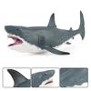 Plastic Big Shark Fish Model Wild Ocean Animal Statue  For Kids Children Birthday Gifts