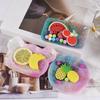 Round Rectangular Bear Head Dish Silicone Molds Storage Tray Plate Resin Molds for DIY Resin Art Gifts Home Decoration